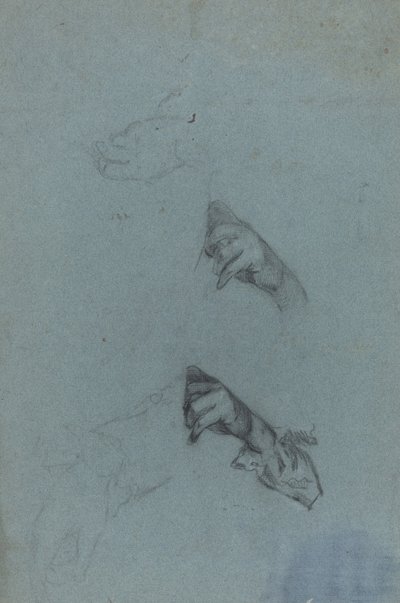 El Çalışmaları [verso] by Allan Ramsay