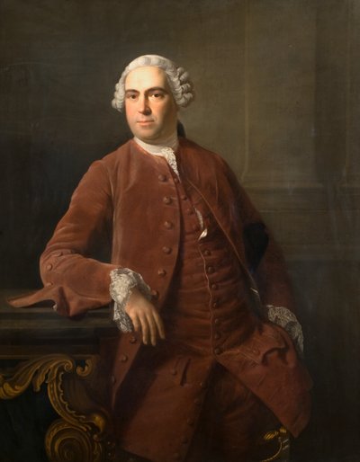 William Drummond, c.1758 (tuval üzerine yağlı boya) by Allan Ramsay