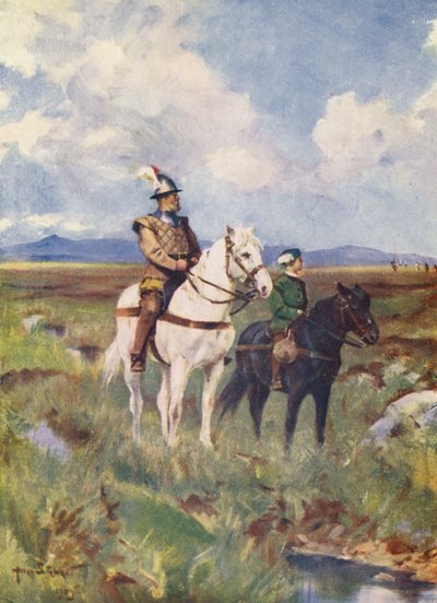 Kinmont Willie (renkli lito) by Allan Stewart