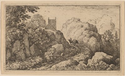 Dar Geçitte Araba, muhtemelen c. 16451656. by Allart van Everdingen