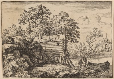 Balıkçı Kulübesi by Allart van Everdingen