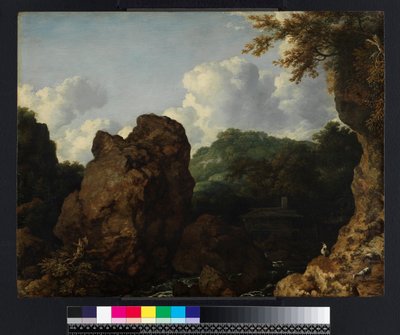 Norveç manzarası , 1656 by Allart van Everdingen