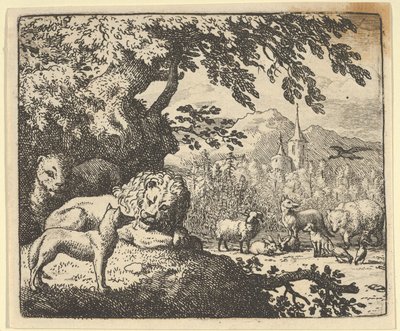 Renard Yalanlarına Devam Ediyor, 1650-75. by Allart van Everdingen