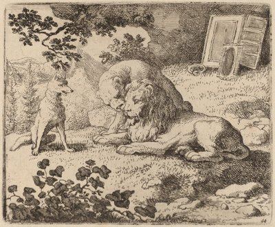 Reynard Kayıp Hazineleri Anlatıyor, muhtemelen c. 16451656. by Allart van Everdingen