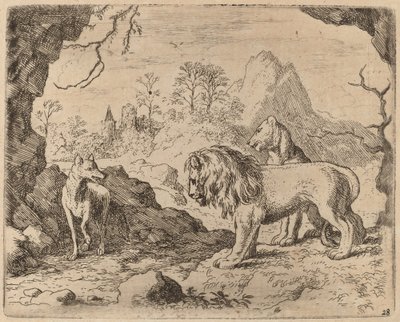 Reynard Gizli Hazineyi Ortaya Çıkarmaya Söz Veriyor, muhtemelen c. 16451656. by Allart van Everdingen