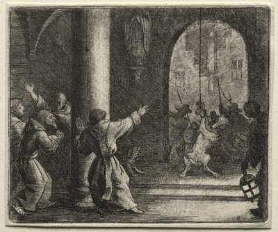 Tilki Reynard: Reynard Kurdu Kandırıyor by Allart van Everdingen