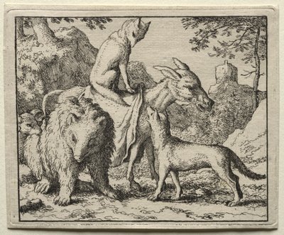 Tilki Reynard: Reynard ve Yoldaşları by Allart van Everdingen