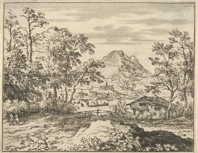 Geniş Nehir, 17. yüzyıl. by Allart van Everdingen