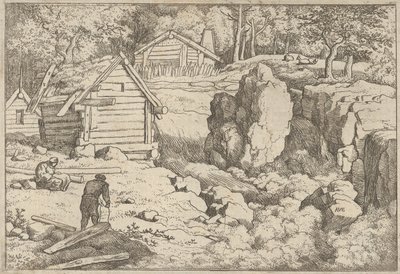 Marangoz, 17. yüzyıl. by Allart van Everdingen