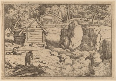 Marangoz, muhtemelen c. 16451656. by Allart van Everdingen