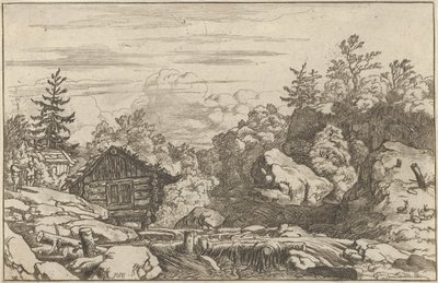 Bankadaki Kulübeler, 17. yüzyıl. by Allart van Everdingen