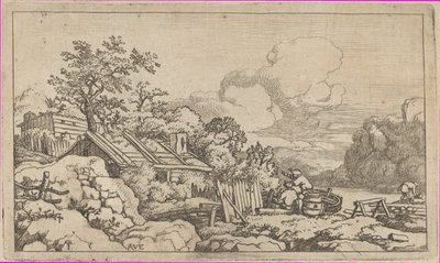 Marangoz Kulübesi, 17. yüzyıl. by Allart van Everdingen