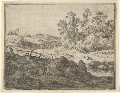 Çoban ve Kuzu, 17. yüzyıl. by Allart van Everdingen
