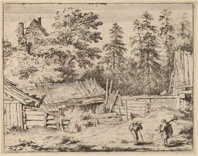 Üç Kulübe by Allart van Everdingen