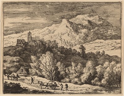 İki Araba, muhtemelen c. 16451656. by Allart van Everdingen