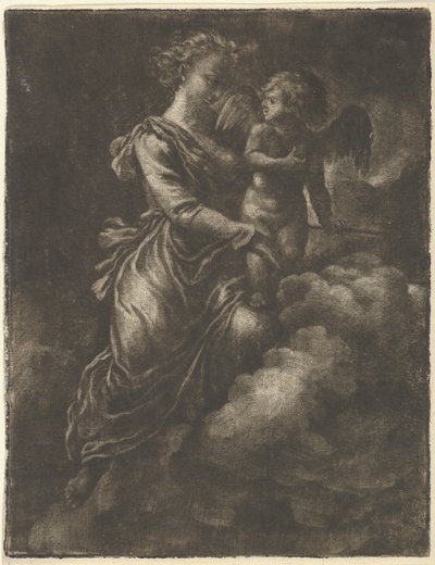 Venüs ve Aşk Tanrısı, 17. yüzyıl. by Allart van Everdingen