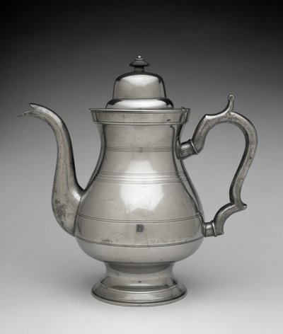 Çaydanlık, ç. 1829-1842 (britanya metali) by Allen Porter