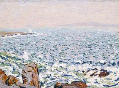 Sörf Kırma, Kızılcık Adası, 1913. by Allen Tucker