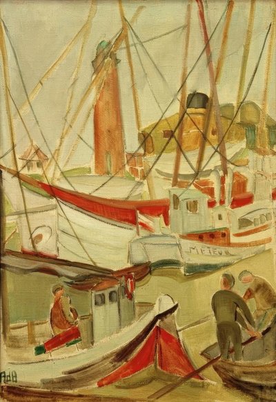 Pilot gemiler (Cuxhaven) by Alma Del Banco