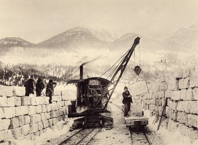 Worcheiner Tünellerinin yapımına 1897 yılında başlandı. fotoğraf 1905 (fotoğraf) by Alois Beer