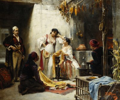 Zor Bir Karar, 1893 by Alois Hans Schram
