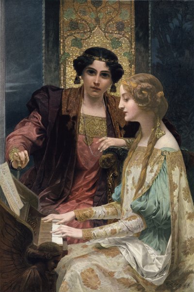 Müzik yapmak by Alois Hans Schram