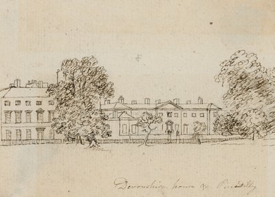 Devonshire Evi, Piccadilly, Londra by Alois Schonn