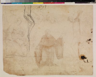 İsa çarmıha gerildi, tersi, 17. yüzyıl by Alonso Cano
