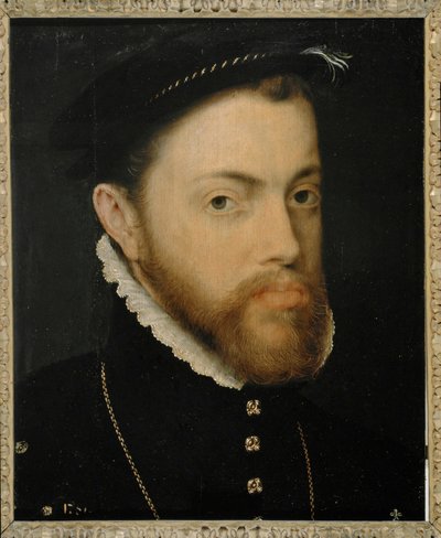 Philipp II of Spain (ahşap üzerine resim) by Alonso Cano