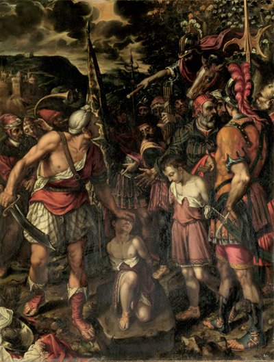 Santos Ninos Justo ve Papaz by Alonso Sánchez Coello
