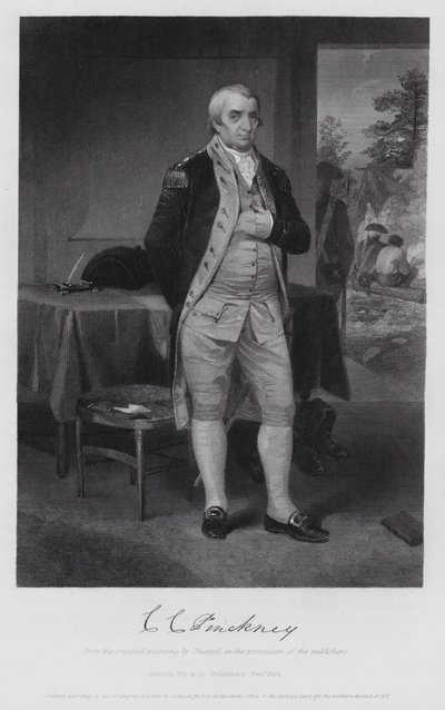 Charles Cotesworth Pinckney (gravür) by Alonzo (after) Chappel