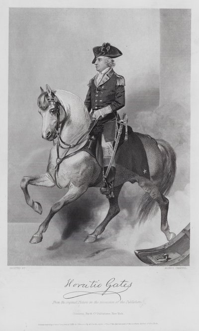 Horatio Kapıları (gravür) by Alonzo (after) Chappel