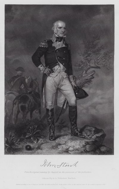 John Stark (gravür) by Alonzo (after) Chappel