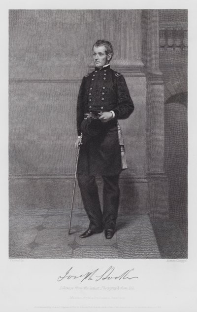 Joseph Hooker (gravür) by Alonzo (after) Chappel