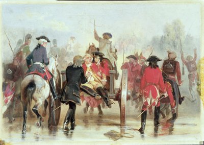 Braddocks Retreat 9 Temmuz 1755, 1865 by Alonzo Chappel