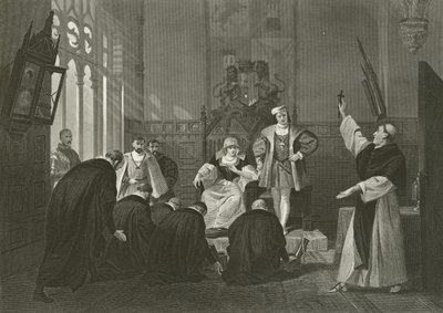 Deputation of Jews before Ferdinand and Isabella of Spain, 15th Century  by Alonzo Chappel