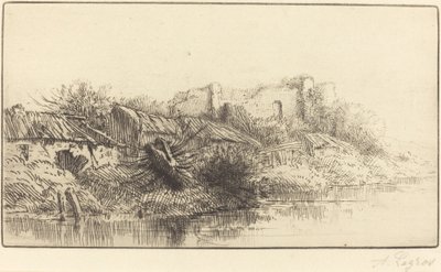 Terkedilmiş Köy by Alphonse Legros
