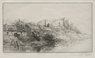 Terkedilmiş Köy. by Alphonse Legros