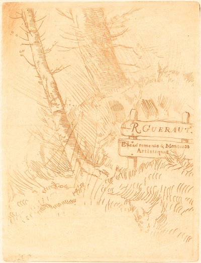 R. Gueraut Adresse de M.R. Geraut. by Alphonse Legros