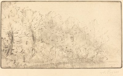 Sur la riviere Nehri boyunca. by Alphonse Legros