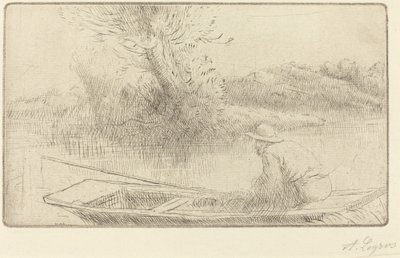 Thames boyunca by Alphonse Legros