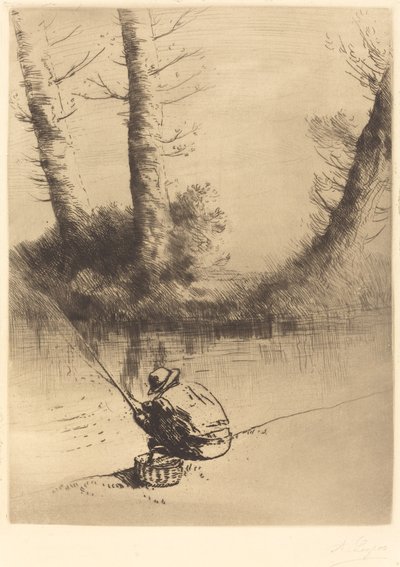 Fener Avcısı. by Alphonse Legros