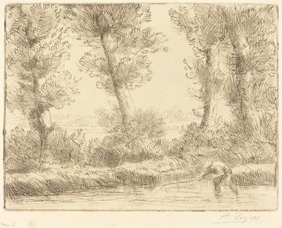 Liane Bankaları by Alphonse Legros