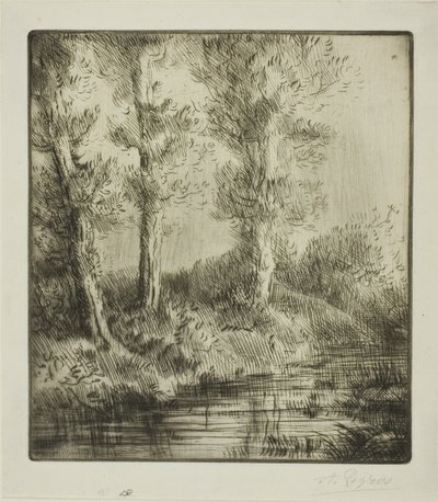Saint-Pré Bankaları by Alphonse Legros