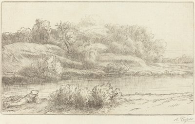 Venelle Bankaları by Alphonse Legros