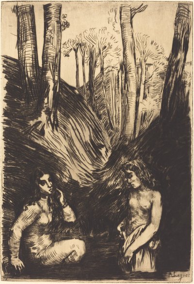 Yıkananlar Yıkananlar. by Alphonse Legros