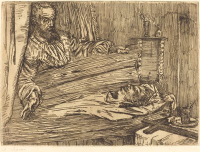 Berenice, 2. plaka by Alphonse Legros