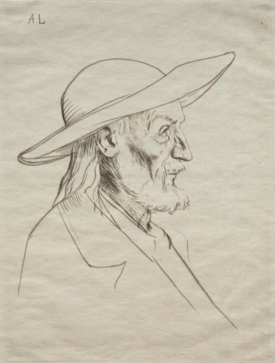 Breton Köylü. by Alphonse Legros
