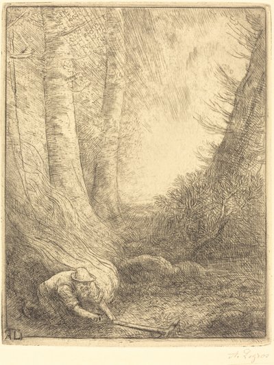 Otları Yakmak Çim yakıcı. by Alphonse Legros