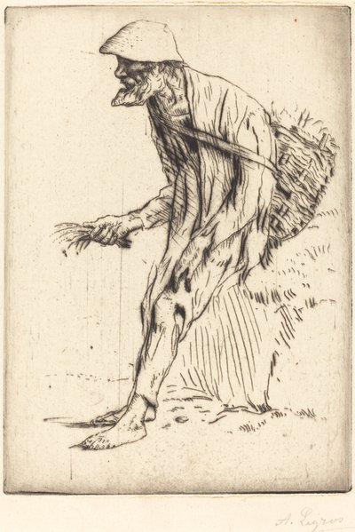 kuş otu tüccarı by Alphonse Legros